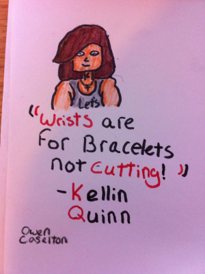 Sleeping With Sirens Kellin Quinn Quotes Kellin quinn, wrists quote ...