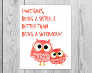 Sisters Quote Printable