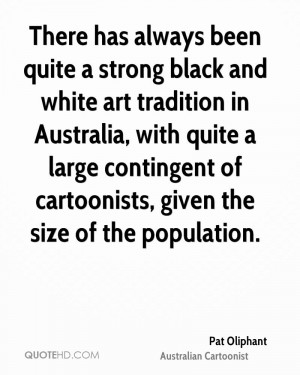 There has always been quite a strong black and white art tradition in ...
