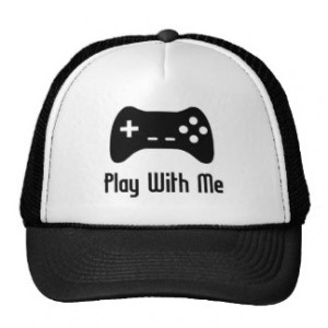 Play With Me Video Game Cap