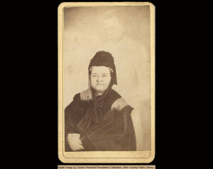 Abraham Lincoln Ghost Picture Wife Of mary todd lincoln,