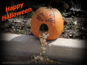 Halloween-quotes-funny-pumkin-sick