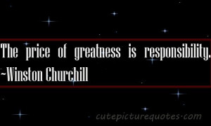 ... Mistakes | ... is responsibility. ~Winston Churchill Quotes | Cute