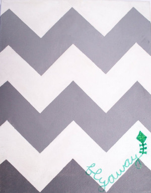 Fly Away Chevron Quote Canvas Art by SurpriseLilyDesigns on Etsy, $20 ...
