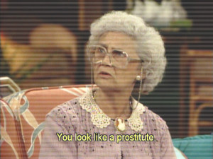 golden girls, prostitute, television, television shows, tv screen, tv ...