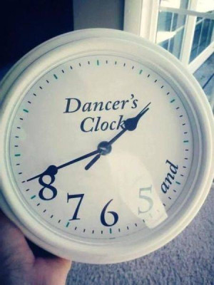 dancer’s clock