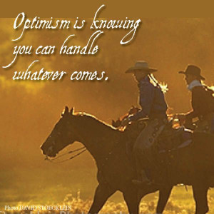 www.cowboyethics.org, Cowboy Ethics, Optimism, Cowgirls, Cowboys
