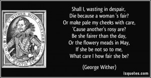 More George Wither Quotes