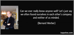 Bernard Werber Quote