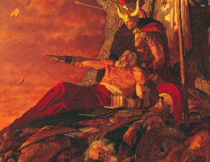 The Prophet and General, Mormon, Father of Moroni, Soon Before Dying ...