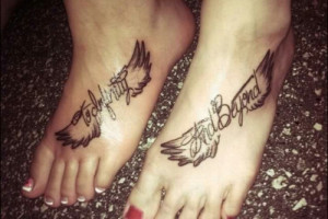 ... beyond #wings #foot tattoo #best friend tattoo #tattoo #toy story
