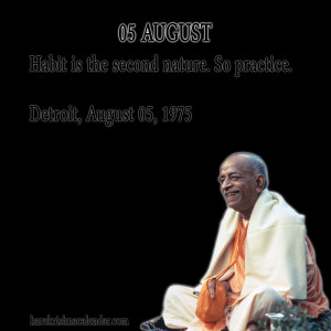 Srila Prabhupada Quotes For Month August05