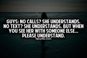 No Calls? She Understand No Text? She Understand ..