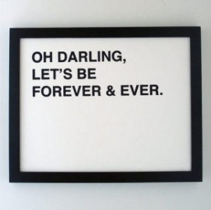 Oh Darling...