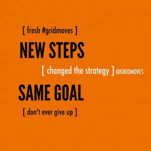 Quotes goals strategy steps