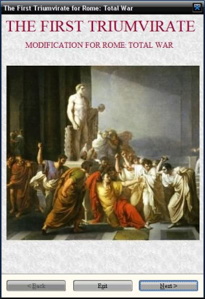 The First Triumvirate v1.92 Mod for Rome: Total War v1.5