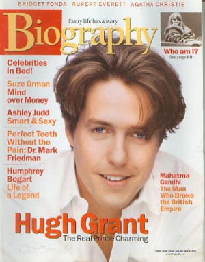 When I think about actors I know, I'd much rather hear about who they ...