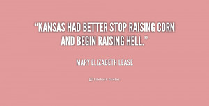 Mary Elizabeth Lease Quotes