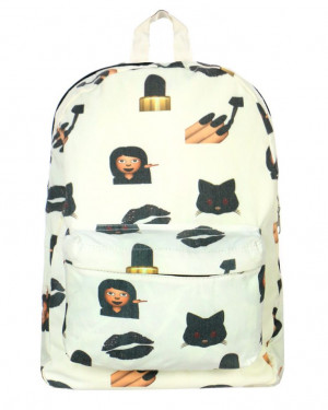 bitch emojis emojis back packs style cute backpacks grunge bad bitch ...