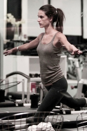 Alessandra Ambrosio Workout Routine and Diet Plan