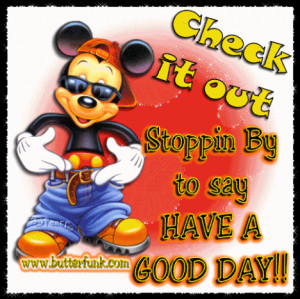 Good Day Mickey Mouse Pimp Tag Code: