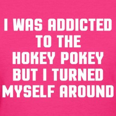 Addicted Hockey Pokey Women's T-Shirts