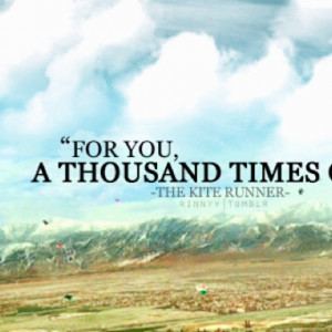 The Kite Runner....best book ever!!