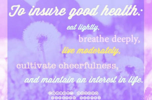 inspirational health quote