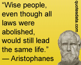 Aristophanes Quotes