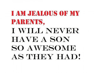 Funny photos funny parents jealous awesome son