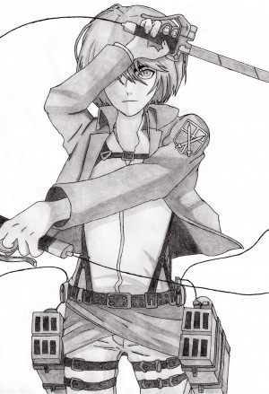 Attack on Titan: Armin by CaptainGhostly