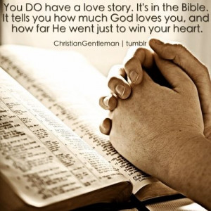 my love story with God (