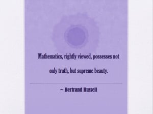 13 Cool, Beautiful and Inspirational Math Quotes