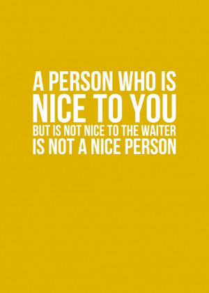 How To Tell If Someone Is A Nice Person…