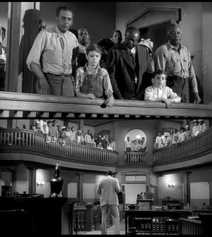 Gregory Peck & Bill Walker in To Kill a Mockingbird (1962, dir. Robert ...