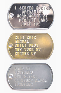 MILITARY DOG TAG QUOTE
