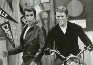 Description Happy days motorcycle richie fonzie 1977.JPG