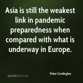 Asia is still the weakest link in pandemic preparedness when compared ...