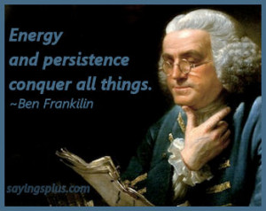 Other Great Ben Franklin Quotes and Sayings