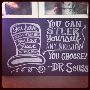 Awesome chalkboard quote reworked by GB