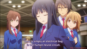 Anime I Love You Quotes Love is simply an electrical