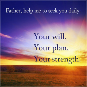 Christian inspirational quote - Father, help ... | Spiritual Inspirat ...