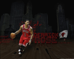Derrick Rose - NBA Basketball Wallpaper