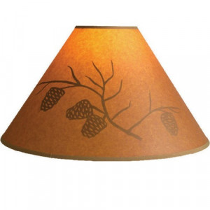 Pine Cone Lamp Shades