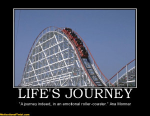 ... indeed, in an emotional roller-coaster.