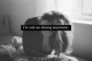 alone, cry, crying, depressed, depression, girl, strong, stupid, text ...