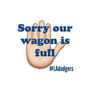 Haha! So true! People always trying to be Dodger fans out of no where!