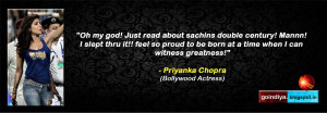 SACHIN 'GOD OF CRICKET' BEST 110 LEGEND'S QUOTES ON SACHIN