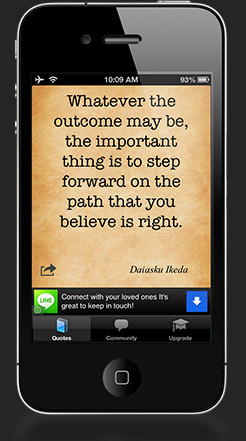 Inspirational Quotes ( http://itunes.apple.com/us/app/inspirational ...