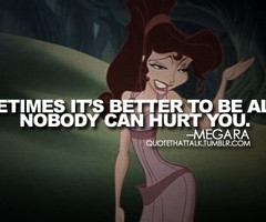 Disney Quotes / Megara from Hercules quote